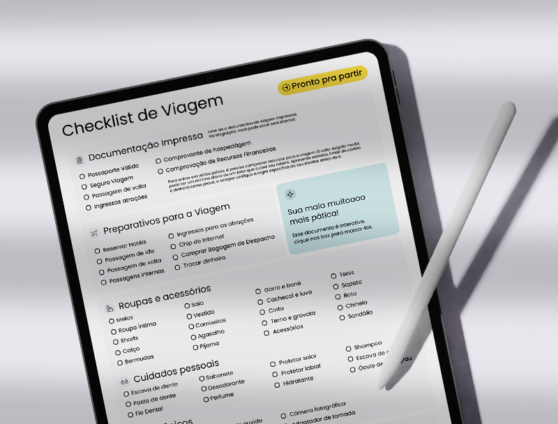 Checklist de Viagem